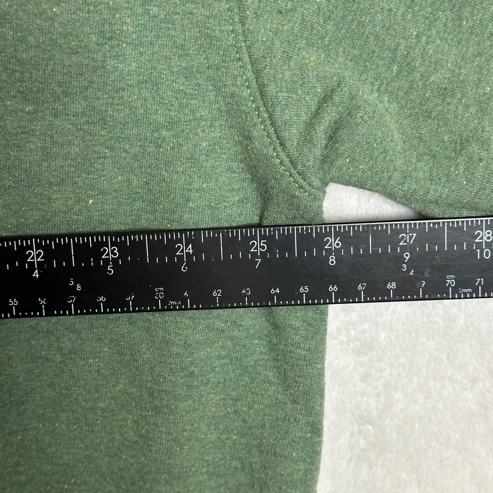 The North Face XL Green Quarter Zip Fleece Hoodie Circular Design Sustainability - Picture 10 of 11